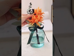 AROMA HOME Diffusore a bastoncino rotondo in fibra di vetro da 400 ml con confezione regalo