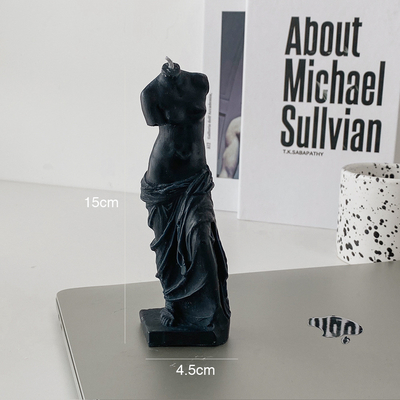 Il supporto di candela di Venus Statue Roman Column Scented ha personalizzato lo stile europeo