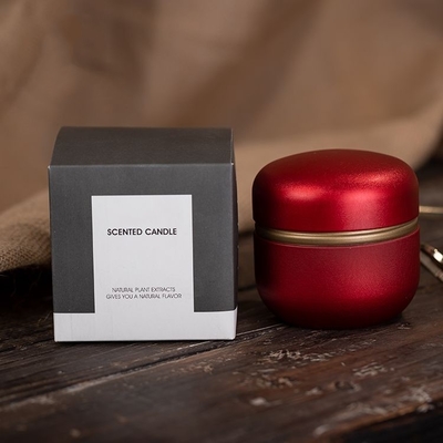 Gli omaggi di nozze hanno asciugato la fragranza Tin Scented Candle Handmade del fiore