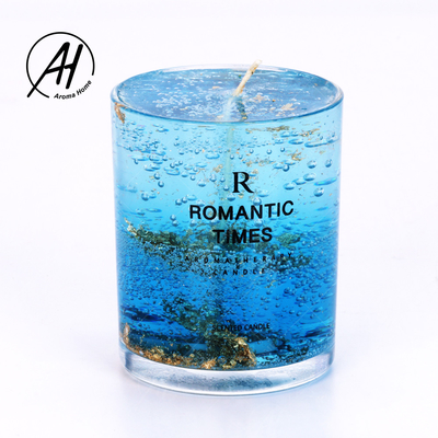 Fiore reale su misura stile popolare Jelly Cup Wax del contenitore di regalo di aromaterapia