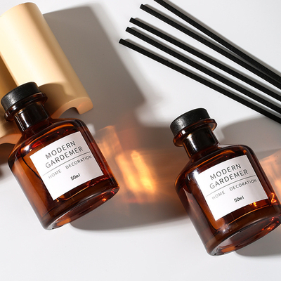 Il vetro su misura imbottiglia l'hotel domestico della decorazione sente Reed Diffuser 50ML
