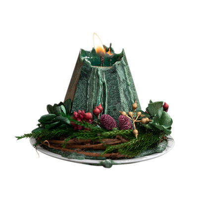 Albero di Natale personalizzato in forma di aromaterapia cera di soia candele d'arte profumate per Natale
