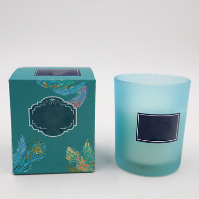Candela profumata Capri della soia blu amichevole di Eco in Rosemary Lavender Smell
