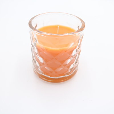 Stoppino di vetro riciclato 8oz piccole candele votive stoppino e candela della nave per la decorazione domestica