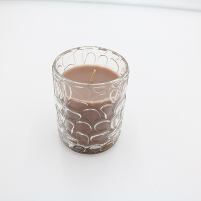 Il vetro della cera della soia ha sentito i piccoli porta-candela 7.5oz delle candele votive