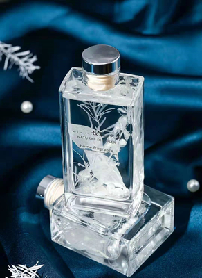 Regalo di lusso del profumo del quadrato di Reed Diffuser 150ml dell'aroma messo con il fiore secco