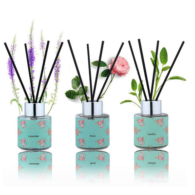 citronella della lavanda di Reed Diffuser Gift Set Rose dell'olio essenziale 50ml