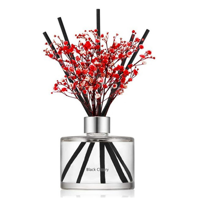 Reed Diffuser Room Perfume naturale su ordinazione 200ml con la decorazione falsa dei fiori