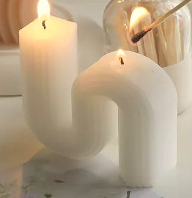 Porta-candela profumato della soia ceramica di Oz della casa 4 dell'aroma con il coperchio