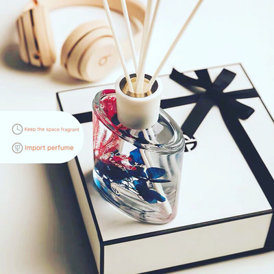 Aroma Reed Diffuser 100ml del profumo della stanza con la decorazione secca dei fiori