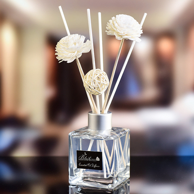 Piccolo aroma di vetro Reed Diffuser And Oil 50ml della bottiglia DPMA
