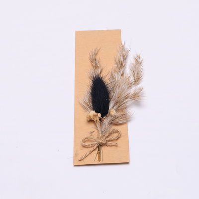 Erba secca naturale variopinta di Pampa 43*15cm per l'insieme del regalo