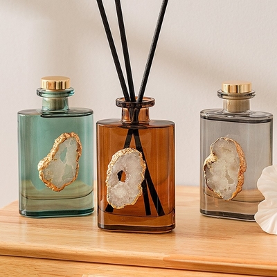 Diffusore a lamella con set regalo di olio profumato naturale con profumo di deodorante per ambienti