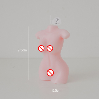 Cera nuda su misura fatta a mano Cand della soia di Shaped Carved Scent del modello del torso femminile Curvy del corpo della donna dell'etichetta privata della CASA dell'AROMA