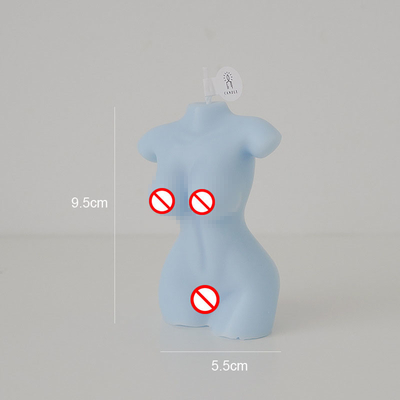 Cera nuda su misura fatta a mano Cand della soia di Shaped Carved Scent del modello del torso femminile Curvy del corpo della donna dell'etichetta privata della CASA dell'AROMA