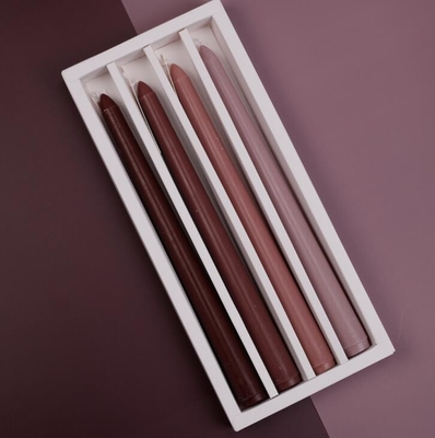 La cera di lunghezza della soia del bastone della candela di aromaterapia della decorazione della casa dell'Istituto centrale di statistica della CASA dell'AROMA ha sentito la candela pura della colonna di colore delle candele di fragranza