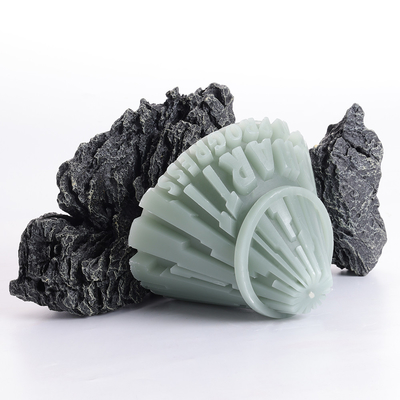 Decorazione fatta a mano di Art Scented Candle For Home del cono della cera della soia della candela irregolare della montagna della casa dell'aroma