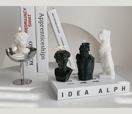 L'amore romantico della CASA dell'AROMA ha sentito le candele David Venus Laocoon Human Body Sculpture la cera della soia che ha sentito i regali di compleanno delle candele