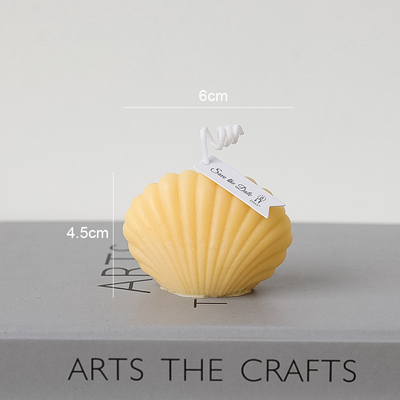 Gli ornamenti Shell Aromatherapy Soy Wax Creative del cubo dell'OEM dell'Istituto centrale di statistica della CASA dell'AROMA hanno sentito le candele per la decorazione domestica del regalo di compleanno