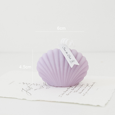 Gli ornamenti Shell Aromatherapy Soy Wax Creative del cubo dell'OEM dell'Istituto centrale di statistica della CASA dell'AROMA hanno sentito le candele per la decorazione domestica del regalo di compleanno