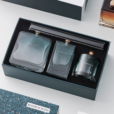 Bottiglia domestica di vetro di Reed Diffuser Fragrance Perfume Crystal dell'olio essenziale di aromaterapia