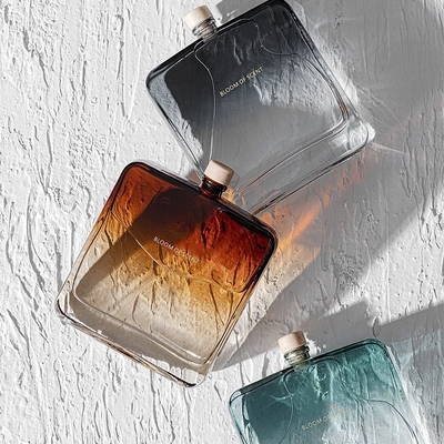 Bottiglia domestica di vetro di Reed Diffuser Fragrance Perfume Crystal dell'olio essenziale di aromaterapia