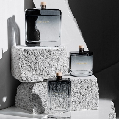 Bottiglia domestica di vetro di Reed Diffuser Fragrance Perfume Crystal dell'olio essenziale di aromaterapia