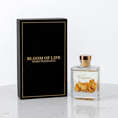Profumo domestico Crystal Glass Bottle Reed Diffuser di fragranza dell'olio essenziale di aromaterapia