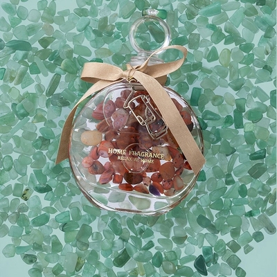 Profumo domestico Crystal Glass Bottle Reed Diffuser di fragranza dell'olio essenziale di aromaterapia