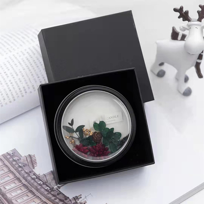 La cera della soia fonde le nozze sentite di Tin Candles With Potpourri For dell'etichetta privata