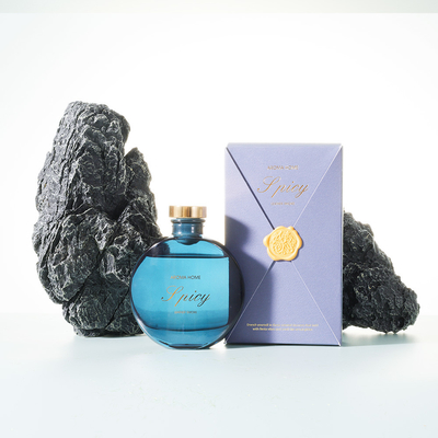 Casa blu Reed Diffuser della nuova gamma della casa dell'aroma 100 ml con l'insieme di lusso del contenitore di regalo