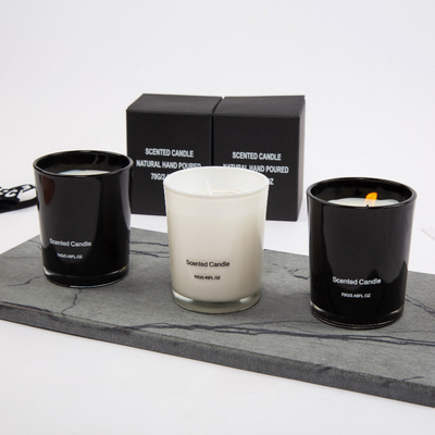 Il barattolo di vetro ad alto livello della CASA dell'AROMA esamina in controluce 2.5OZ 7.6OZ 10OZ in bianco nero sentito
