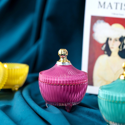 L'olio essenziale della cera della soia di aromaterapia del regalo di festa ha sentito l'etichetta privata delle candele