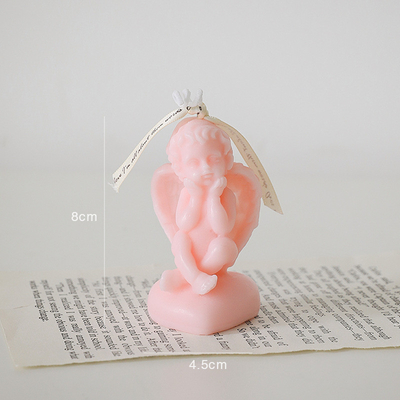 Aromaterapia retro Angel Scented delle candele della conicità della cera paraffinica della CASA dell'AROMA