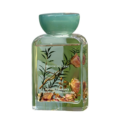 il coperchio della resina dell'olio essenziale 140ml ha fissato la fragranza fresca Reed Diffuser With Rose Flower della borsa