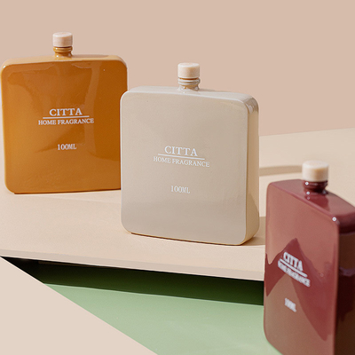 Aria che rinfresca il vetro domestico Reed Diffuser Black del bastone dell'olio di fragranza del profumo