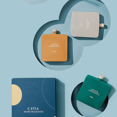 Aria che rinfresca il vetro domestico Reed Diffuser Black del bastone dell'olio di fragranza del profumo