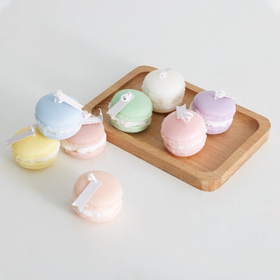 Candela di Mini Soy Wax Macaron Handmade dell'aroma della frutta dell'etichetta privata per il bagno