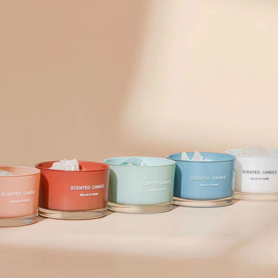 La pietra variopinta su ordinazione Crystal Aromatherapy Soy Wax Scented esamina in controluce il lusso di rilassamento