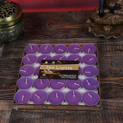 Il cuore di aromaterapia ha modellato la cera che non dà fumo della soia di Tealight ha sentito le candele 50 pc