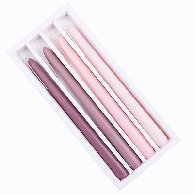 Colore religioso della miscela di evento del partito di preghiera dell'insieme del regalo delle candele 4pcs della conicità della cera