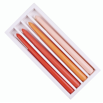 Colore religioso della miscela di evento del partito di preghiera dell'insieme del regalo delle candele 4pcs della conicità della cera
