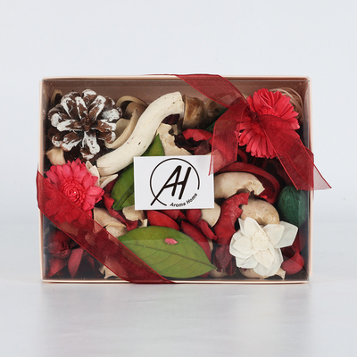 Potpourri eterni secchi di fragranza variopinta dell'etichetta privata del cotone del fiore per il regalo stabilito domestico