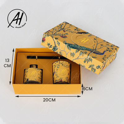 Insieme di lusso del regalo delle candele del profumo della bevanda rinfrescante di Reed Diffuser Natural Oil Air della CASA dell'AROMA