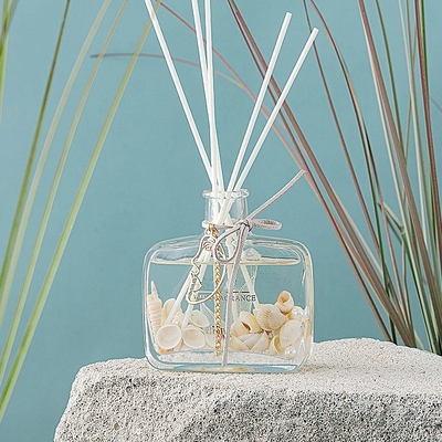 L'oceano unico del contenitore della copertura del contenitore di regalo delle bottiglie ha sentito l'olio Reed Diffuser di vetro