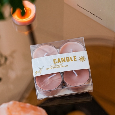 Supporto di candela di Crystal Stone Rock Lamp Set 4 Tealight di aromaterapia per nozze