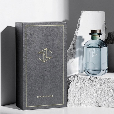 Olio francese di Reed Diffuser With Natural Essential della bottiglia di vetro del contenitore di regalo del bastone del rattan del profumo