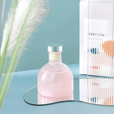 Bastone Reed Diffuser For Home Spa del profumo dell'olio di Gardenia Room Glass Bottle Aromatic dell'oceano