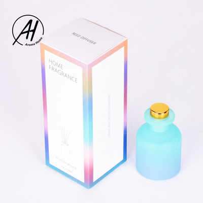 Aroma domestico Reed Diffuser With Box dell'olio dell'essenza di pendenza di fragranza della decorazione