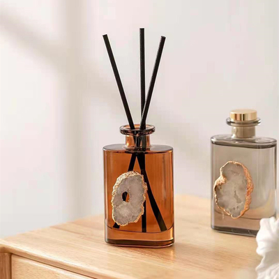 La CASA Amber Crystal Essential Oil Reed Diffuser dell'AROMA mette 180ml per la camera da letto